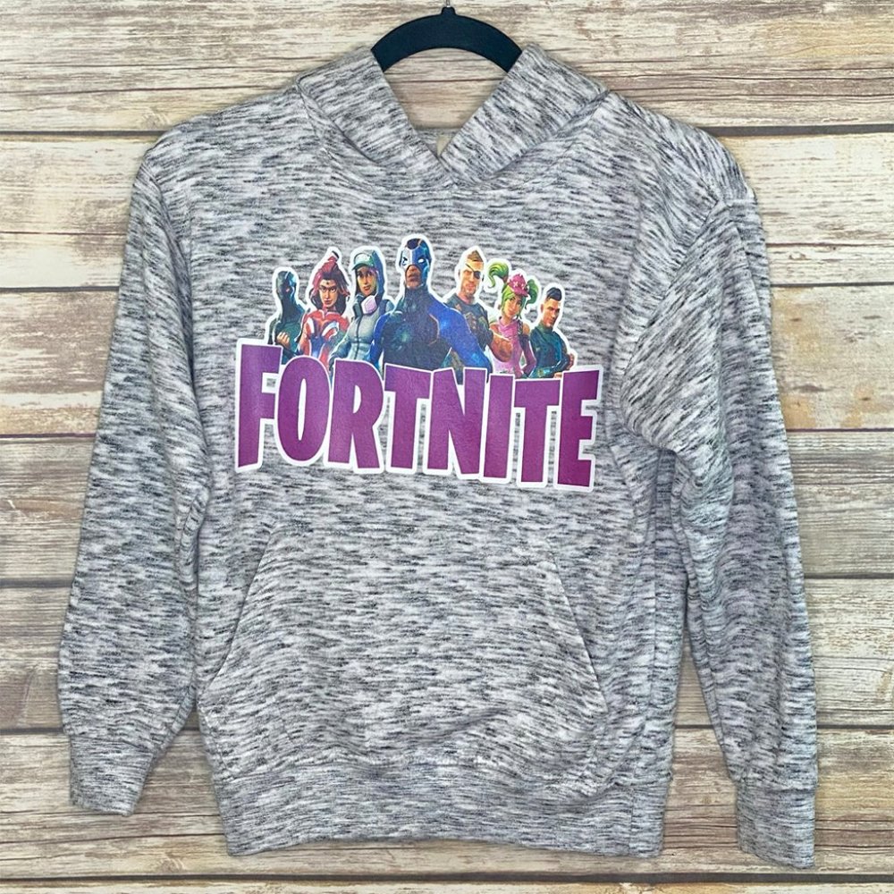 Fortnite Grey Hoodie